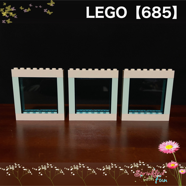 Lego(レゴ)のLEGO お店 お家 ガラス 窓 透明パーツ 685 エンタメ/ホビーのおもちゃ/ぬいぐるみ(その他)の商品写真