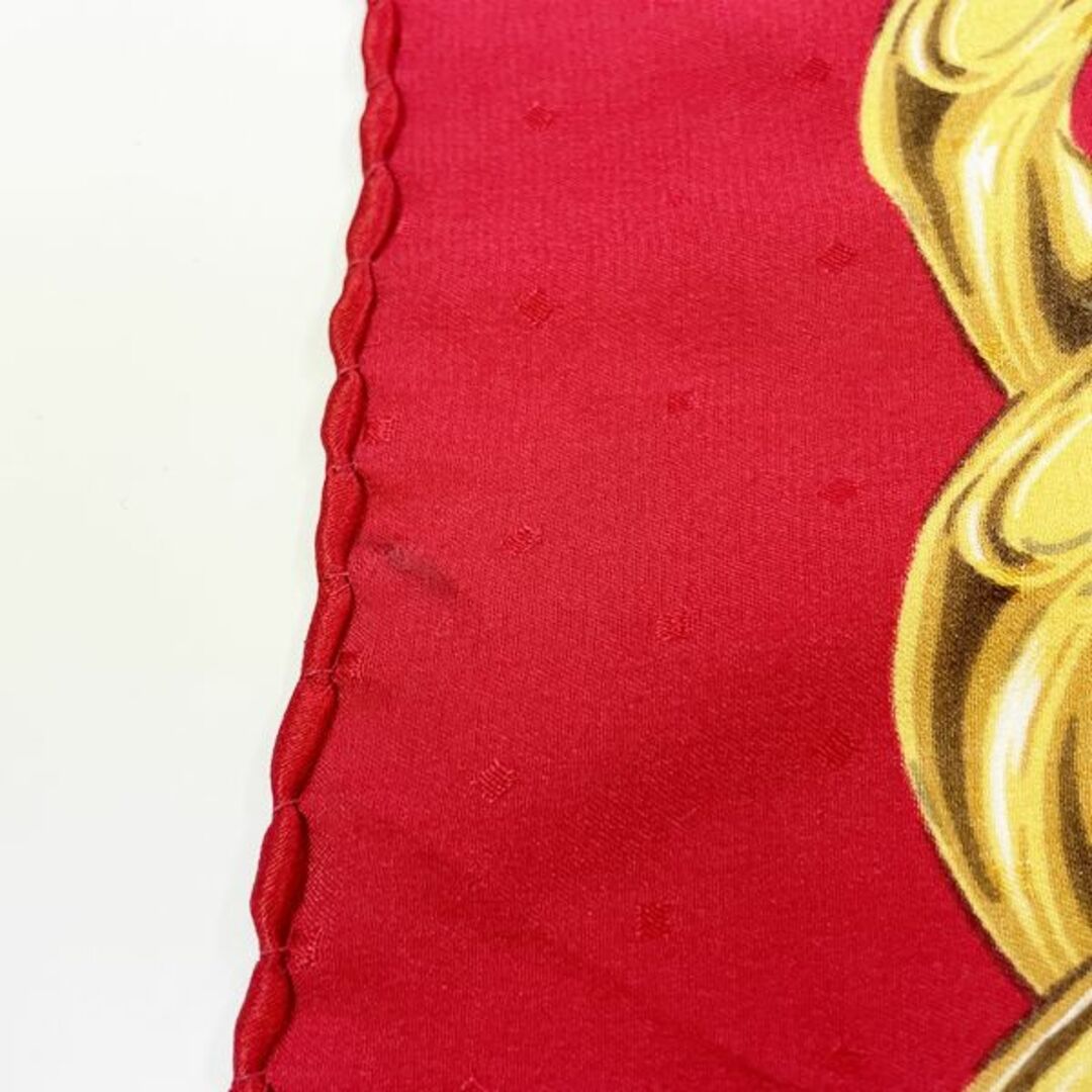 CHANEL(シャネル)のCHANEL ココマーク コイン チェーン アクセサリー柄 ヴィンテージ スカーフ レディースのファッション小物(バンダナ/スカーフ)の商品写真
