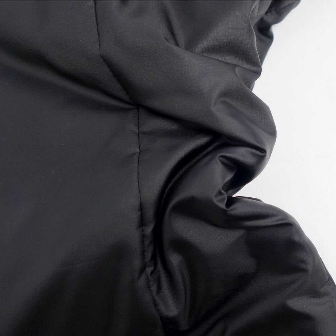 美品 ジョルジオアルマーニ GIORGIO ARMANI ジャケット ブルゾン スタンドカラー中綿入り  無地 アウター メンズ 44(S相当) ブラック