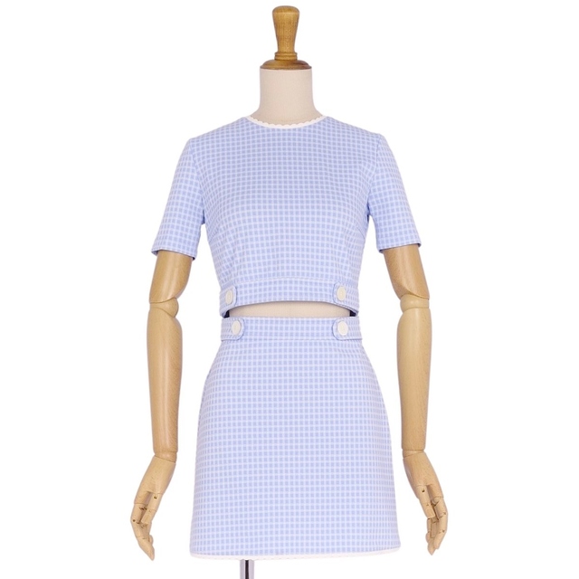ミュウミュウ miumiu セットアップ スカートスーツ ブラウス ミュウミュウ miumiu セットアップ スカートスーツ ブラウス