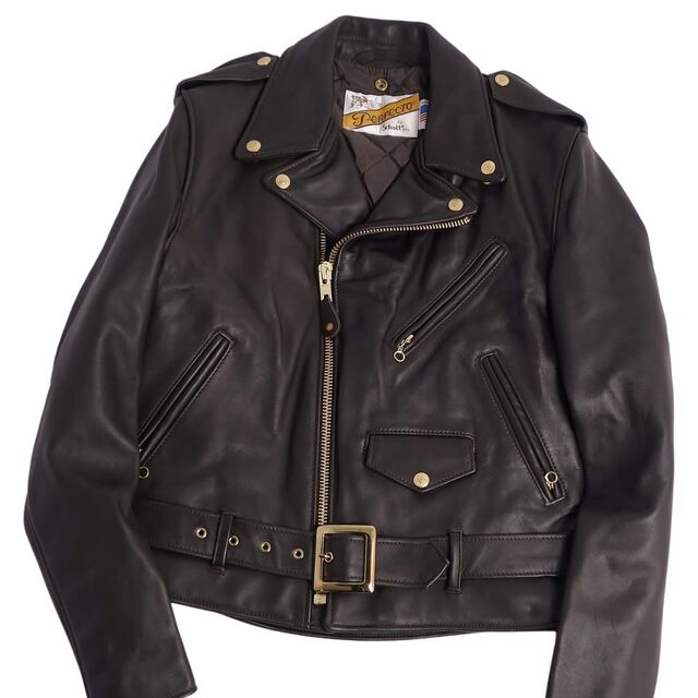 未使用 ショット Schott ジャケット 618 ダブルライダースジャケット