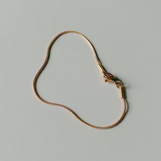 トーガ(TOGA)のSnake chain short bracelet gold No.1038(ネックレス)