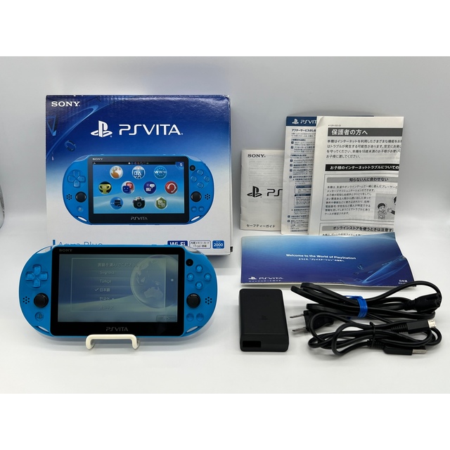 PlayStation Vita   液晶美品・完品PS Vita PCH アクアブルー