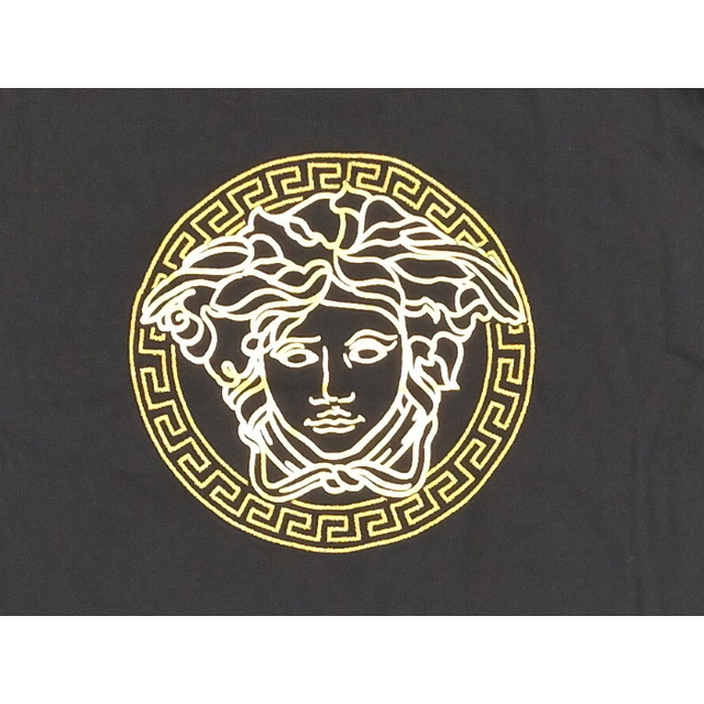 FENDACE 半袖 ロゴTシャツ メデューサ コットン ブラック 2XL | www