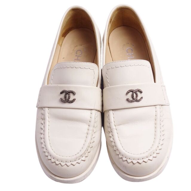 CHANEL - シャネル CHANEL ローファー G31006 ココマーク カーフ CHANEL - シャネル CHANEL ローファー G31006 ココマーク カーフ