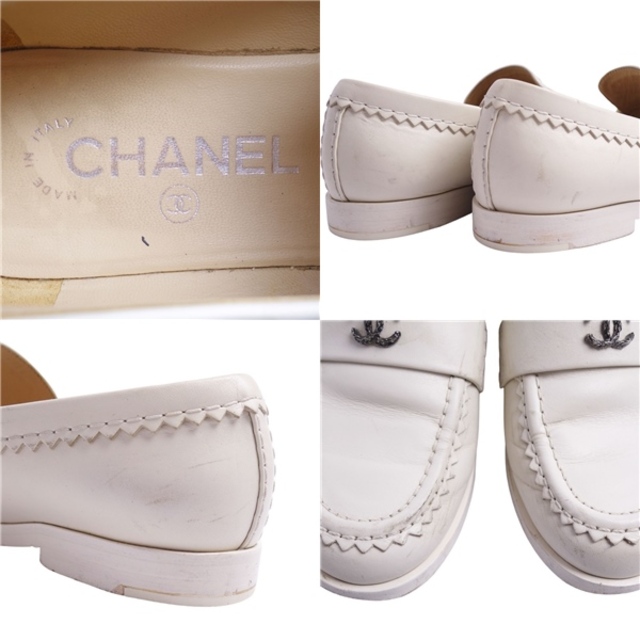 CHANEL - シャネル CHANEL ローファー G31006 ココマーク カーフ CHANEL - シャネル CHANEL ローファー G31006 ココマーク カーフ