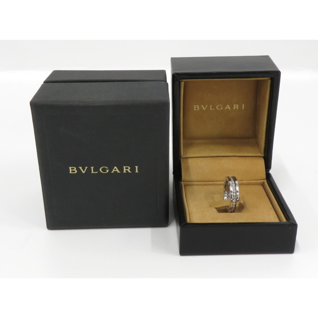 BVLGARI(ブルガリ)のBVLGARI ビーゼロワンリング フルダイヤ 750WG K18WG レディースのアクセサリー(リング(指輪))の商品写真