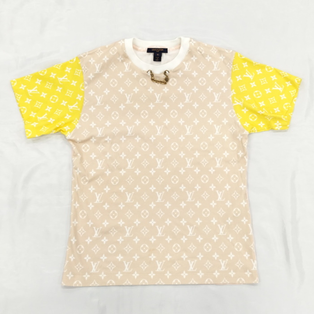 LOUIS VUITTON - LOUIS VUITTON Tシャツ パステル モノグラム ベージュ