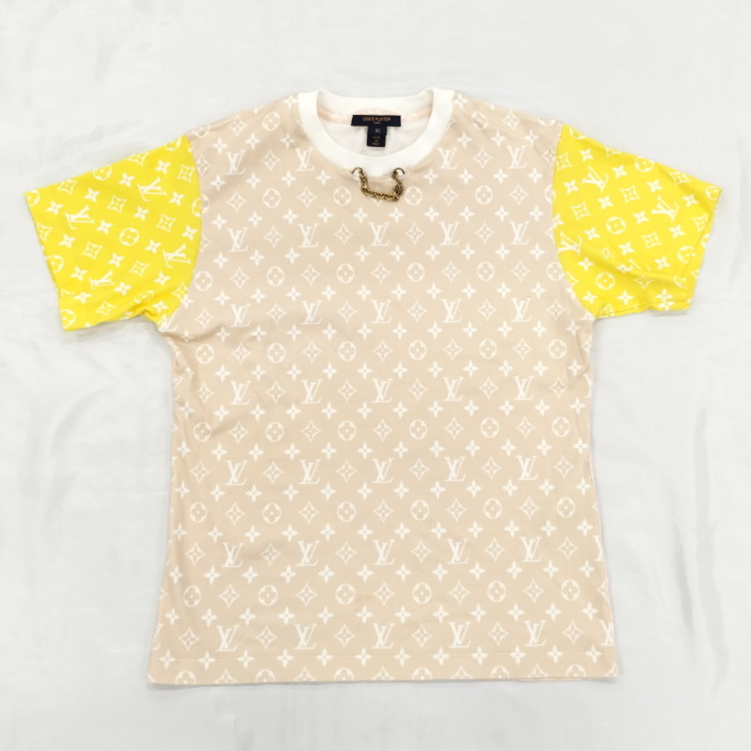LOUIS VUITTON(ルイヴィトン)のLOUIS VUITTON Tシャツ パステル モノグラム ベージュ ピンク レディースのトップス(Tシャツ(半袖/袖なし))の商品写真