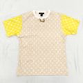 LOUIS VUITTON Tシャツ パステル モノグラム ベージュ ピンク