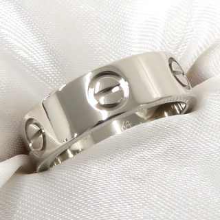 カルティエ(Cartier)のCartier ラブリング 指輪 750WG K18WG ホワイトゴールド(リング(指輪))