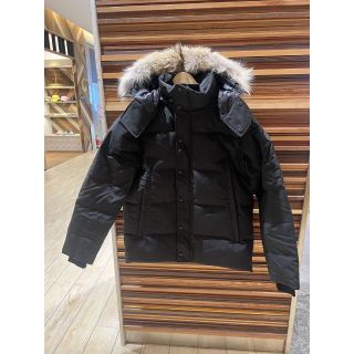 カナダグース(CANADA GOOSE)の新品 未着 商品タグ付　カナダグース　ウィンダム ブラックラベル（サイズ L ）(ダウンジャケット)