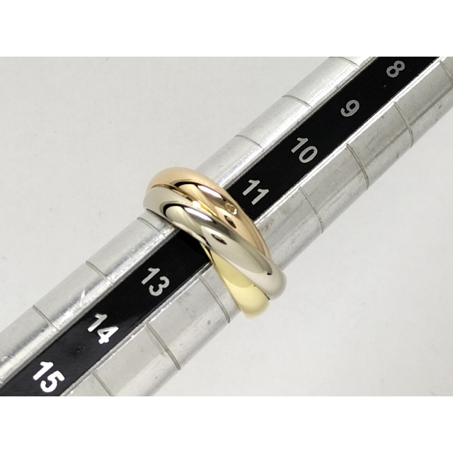 Cartier(カルティエ)のCartier トリニティリング 750YG WG PG K18YG WG PG レディースのアクセサリー(リング(指輪))の商品写真