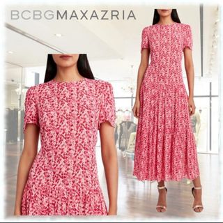 ビーシービージーマックスアズリア(BCBGMAXAZRIA)のBCBG ワンピース　ドレス(ロングワンピース/マキシワンピース)