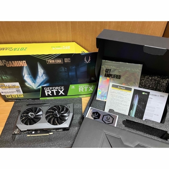 NVIDIA GEFORCE RTX 3070 ZOTAC 非LHR