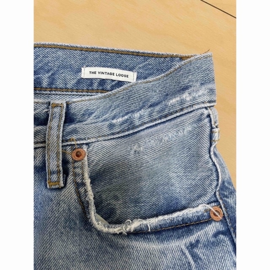 ZARA(ザラ)のZARA ルーズデニム レディースのパンツ(デニム/ジーンズ)の商品写真