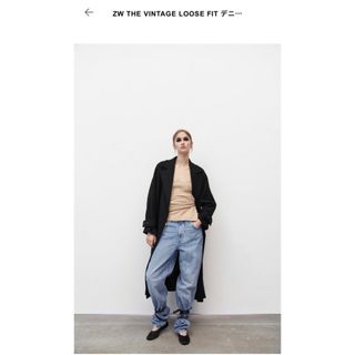 ザラ(ZARA)のZARA ルーズデニム(デニム/ジーンズ)