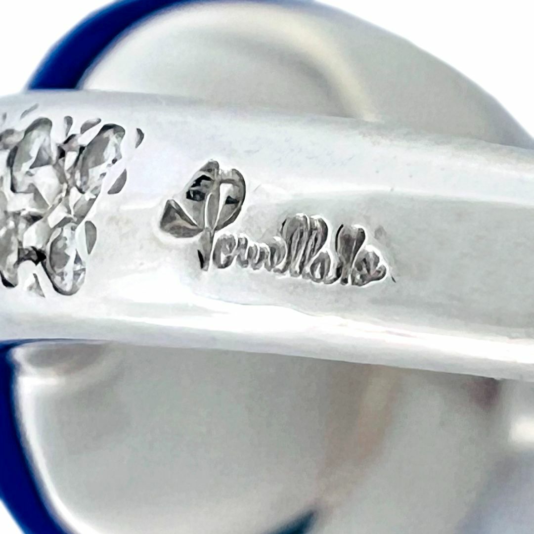 Pomellato(ポメラート)のポメラート　リング　カプリ　大粒　ラピスラズリ　ダイヤ　18KT　WG　希少 レディースのアクセサリー(リング(指輪))の商品写真