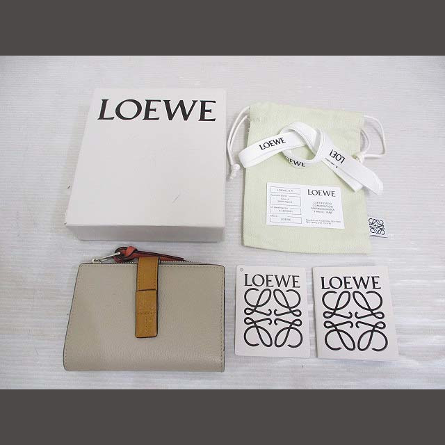 LOEWE(ロエベ)のロエベ LOEWE スリムジップ バイフォールド ウォレット 二つ折り 財布 レディースのファッション小物(財布)の商品写真