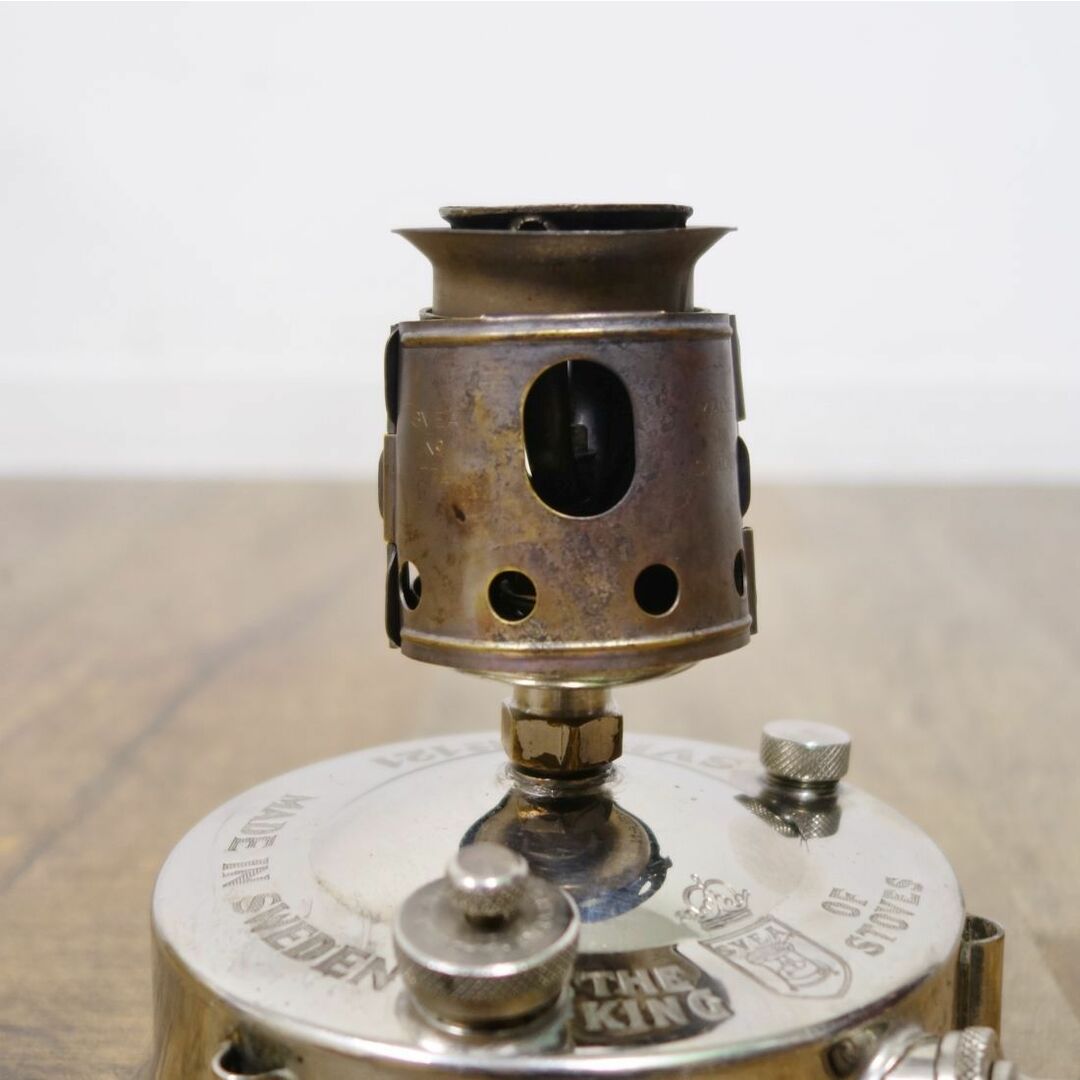 スベア SVEA 121 THE KING OF STOVES メッキ仕様 ケース付き スベア SVEA 121 THE KING OF STOVES メッキ仕様 ケース付き