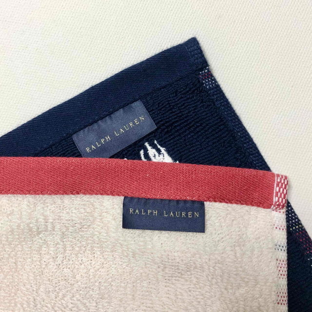 Ralph Lauren(ラルフローレン)のラルフ ハンドタオル 2枚セット        ※新品未使用 レディースのファッション小物(ハンカチ)の商品写真