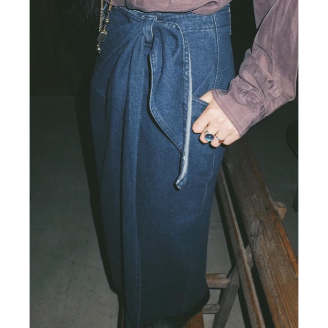 Ray BEAMS(レイビームス)のDEPT DENIM SKIRT レディースのスカート(ロングスカート)の商品写真