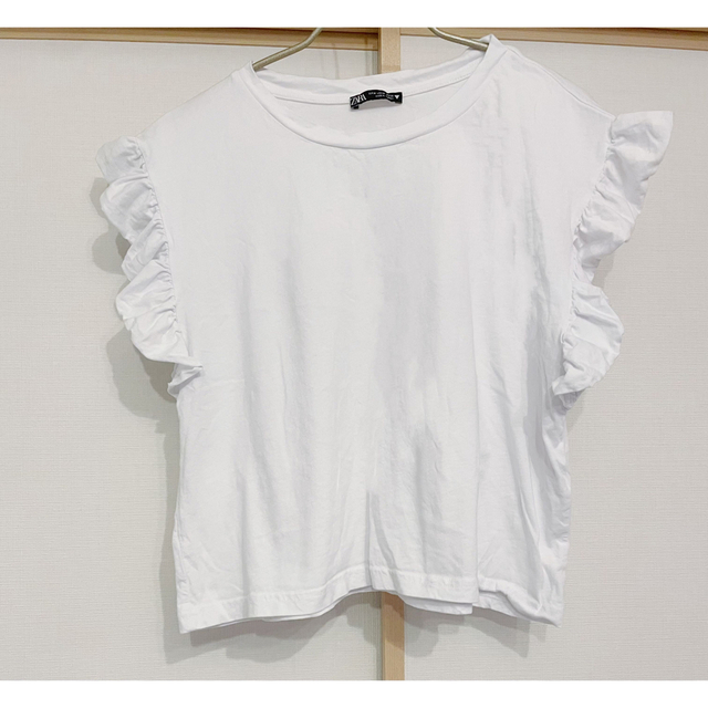 ZARA(ザラ)の2点セット　ZARA トップス　GU パンツ　コーデ売り  レディースのトップス(Tシャツ(半袖/袖なし))の商品写真