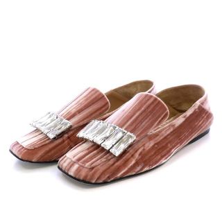 美品☆SergioRossi☆セルジオロッシ ファーローファー レア