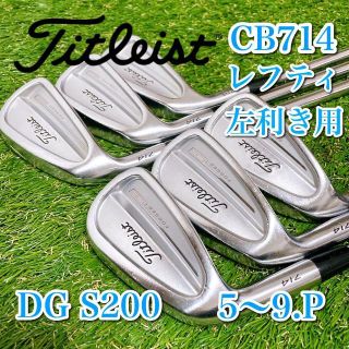 Titleist CB712 アイアン５-Ｐセット　レフティ