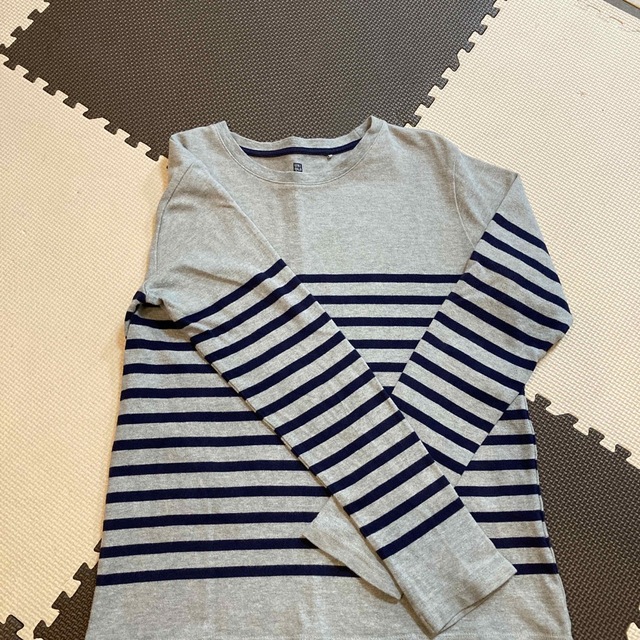 UNIQLO(ユニクロ)の長袖 キッズ/ベビー/マタニティのキッズ服男の子用(90cm~)(Tシャツ/カットソー)の商品写真