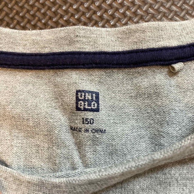 UNIQLO(ユニクロ)の長袖 キッズ/ベビー/マタニティのキッズ服男の子用(90cm~)(Tシャツ/カットソー)の商品写真