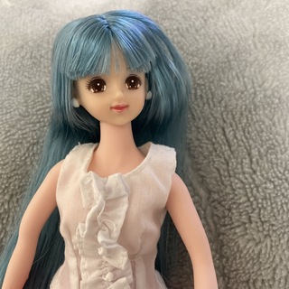 タカラトミー(Takara Tomy)の タカラ 日本製 私だけのジェニー ブルー ロングストレート(ぬいぐるみ/人形)