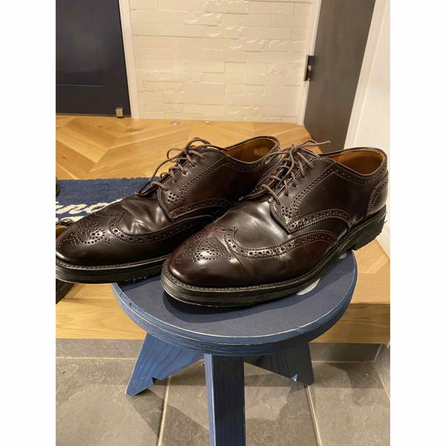 程度良好Alden 20760 コードバンウィングチップシューズ - agedor.ma