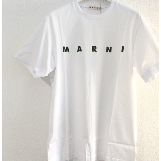 MARNI シンプルロゴTシャツ ホワイト 12Y M相当【ラスト1】 - Tシャツ ...