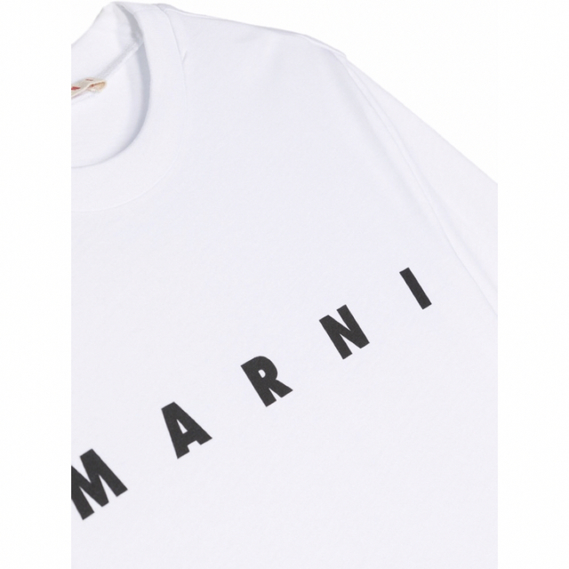 【新作】MARNI ロゴTシャツ　ホワイト　14  ラスト1点となりました！