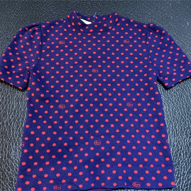 ☆最終お値下げ☆GUCCI ドットニットトップス ☆最終お値下げ☆GUCCI ドットニットトップス
