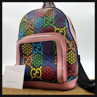 美品】GUCCI サイケデリック マルチカラー リュック バックパック.-