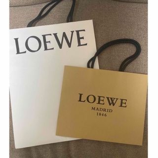 ロエベ(LOEWE)の未使用　ロエベ紙袋　二枚セット(ショップ袋)