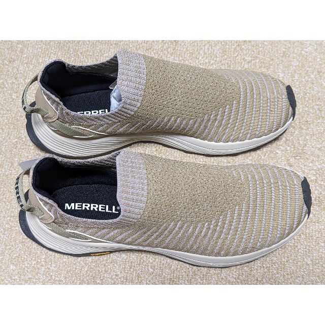 MERRELL(メレル)のメレル EMBARK MOC エンバークモック 27.5cm ニット地 ベージュ メンズの靴/シューズ(その他)の商品写真