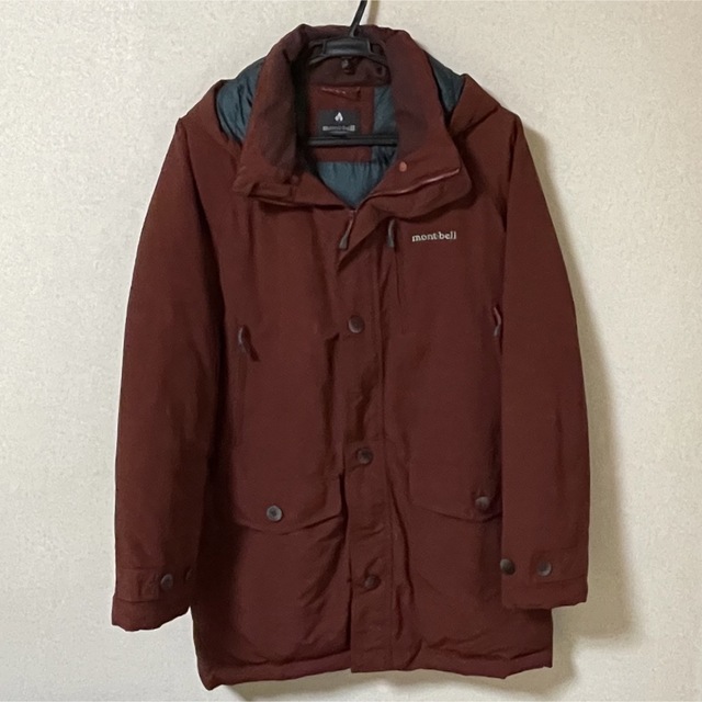 メーカー直販店 モンベル ハスキーコート Men's サイズM ダウン