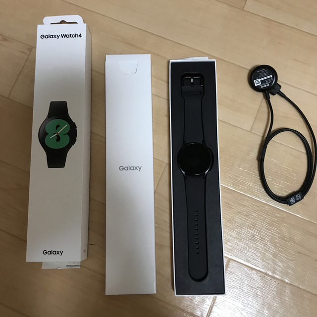 有ストレージ容量合計SAMSUNG スマートウォッチ GALAXY WATCH4 40mm BLAC