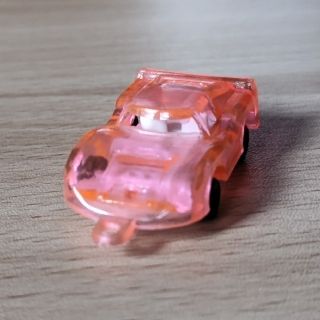 グリコ(グリコ)のグリコ おまけ スポーツカー クリアピンク 昭和レトロ フォーミュラーカー 美品(その他)