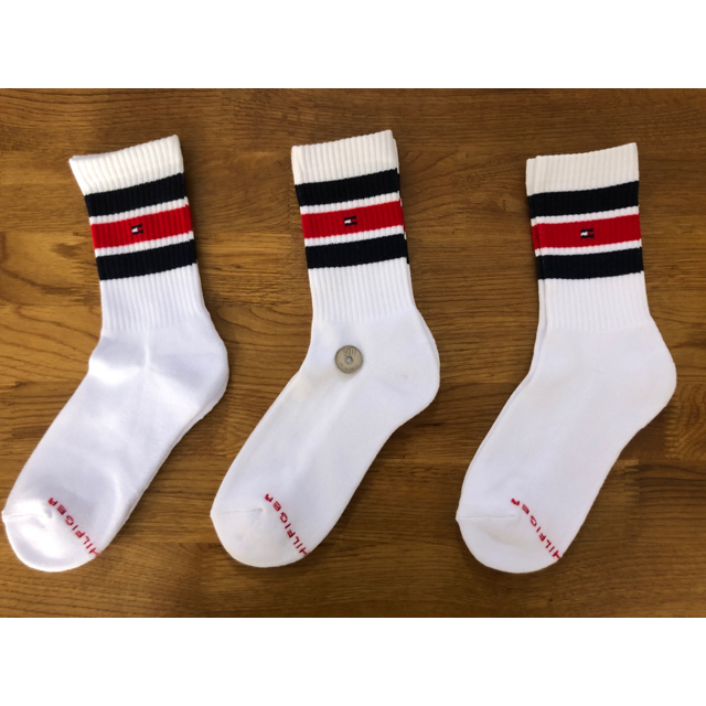 TOMMY HILFIGER(トミーヒルフィガー)の新品トミーヒルフィガーTOMMY HILFIGER レディース3足セット815 レディースのレッグウェア(ソックス)の商品写真