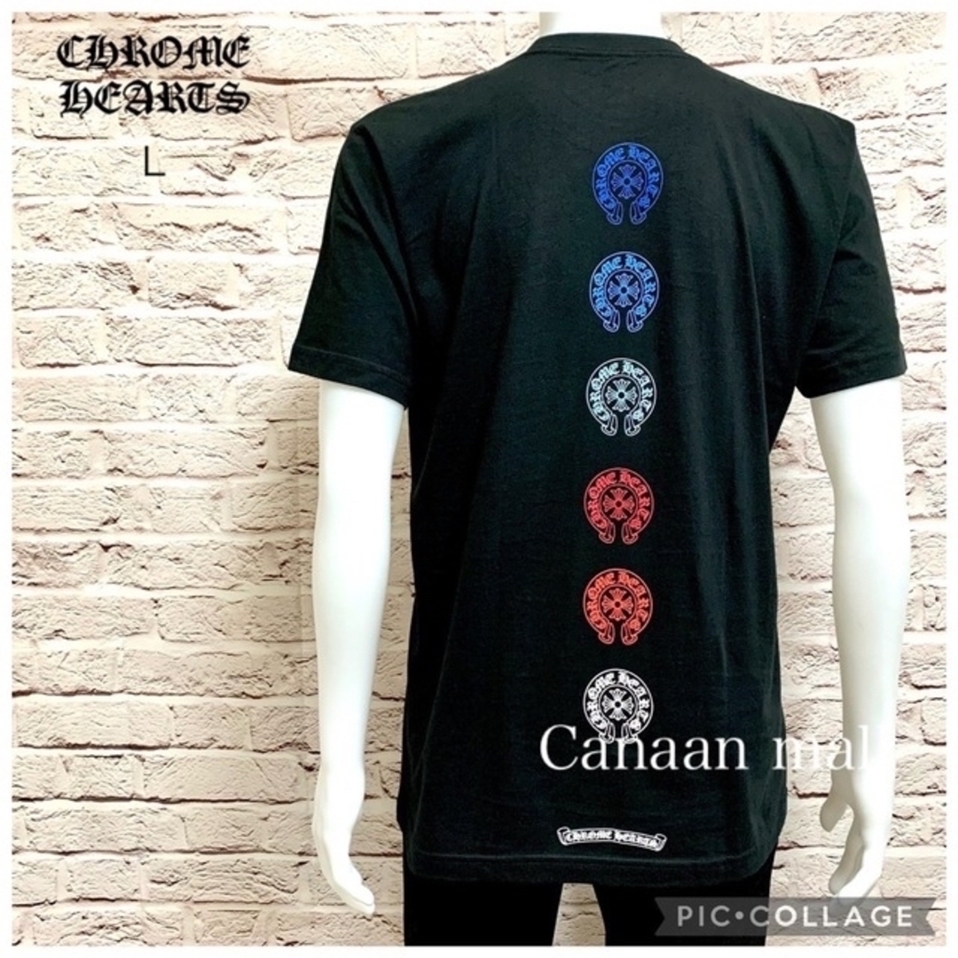 CHROME HEARTS マルチカラー　ホースシュー　tee XL tシャツ