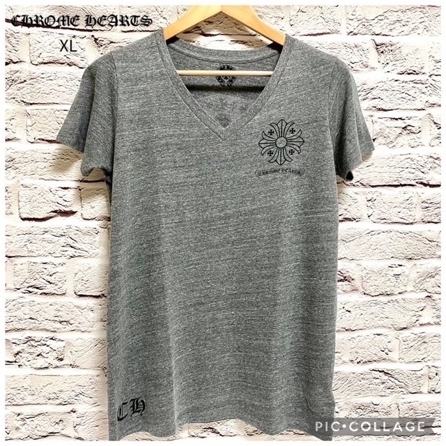 稀少なVネックデザイン】クロムハーツ Back Cross Print T | www.tspea.org