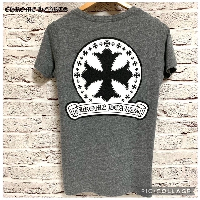 稀少なVネックデザイン】クロムハーツ Back Cross Print T | www.tspea.org