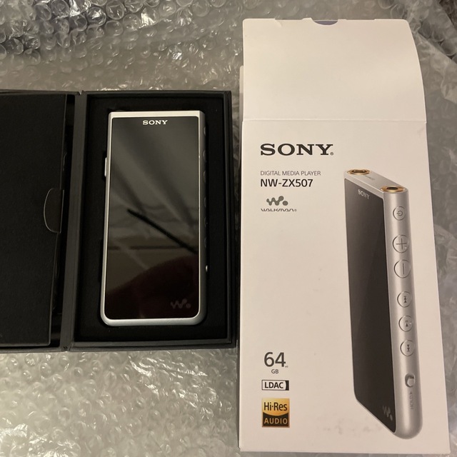 SONY(ソニー)のSONY ウォークマン ZX NW-ZX507(S) スマホ/家電/カメラのオーディオ機器(ポータブルプレーヤー)の商品写真