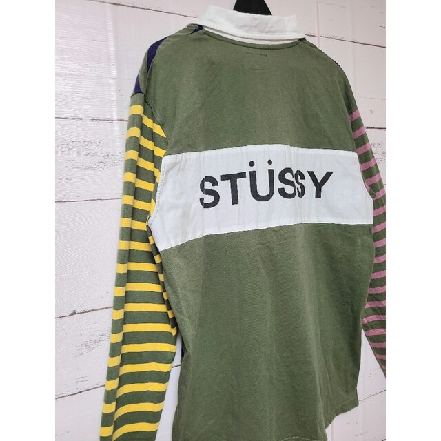 《希少》STUSSY　ステューシー　ラガーシャツ　ポロシャツ 6