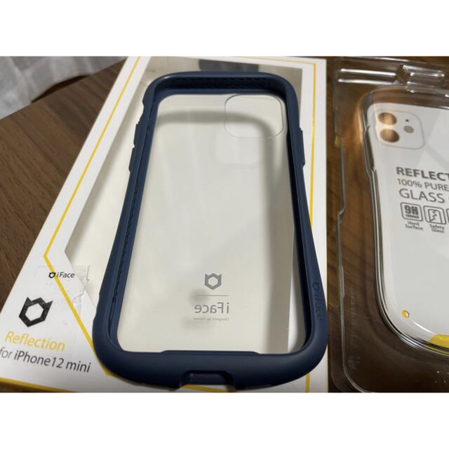 HIMMY(ハイミー)のiFace Reflection iPhone 12 mini ケース ネイビー スマホ/家電/カメラのスマホアクセサリー(iPhoneケース)の商品写真