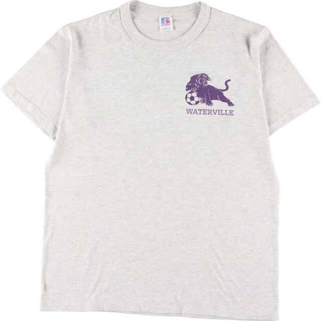 90年代 ラッセル Russell プリントTシャツ USA製 メンズM ヴィンテージ /eaa325860